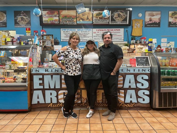 Owners Violeta Rosenbolt, Sara Rosenbolt, and Marcelo Rosenbolt opened Un Rinconcito Argentino in Norwalk in May 2015.