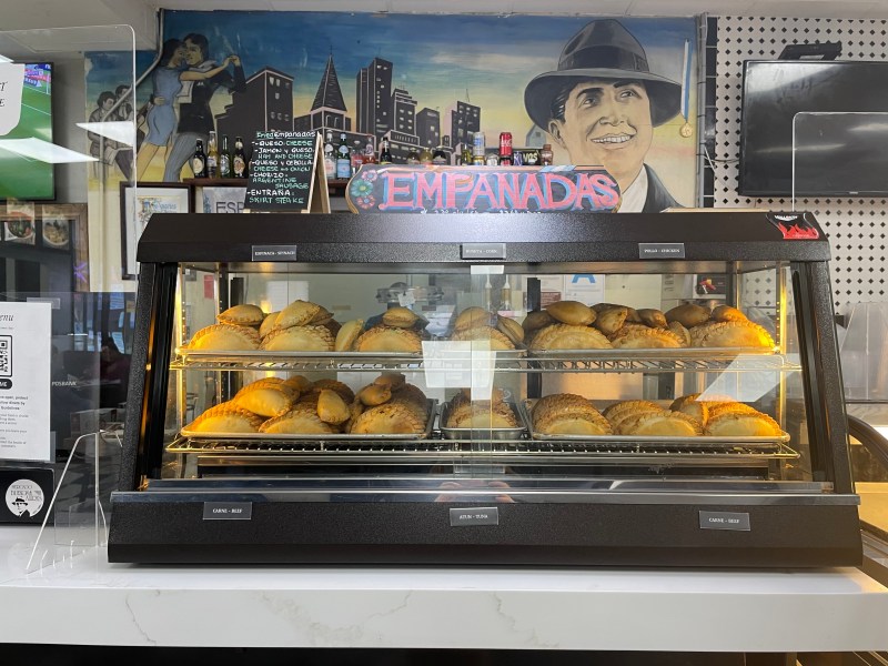 Empanadas at Mercado Buenos Aires.