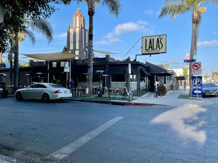 Lala's on Melrose.