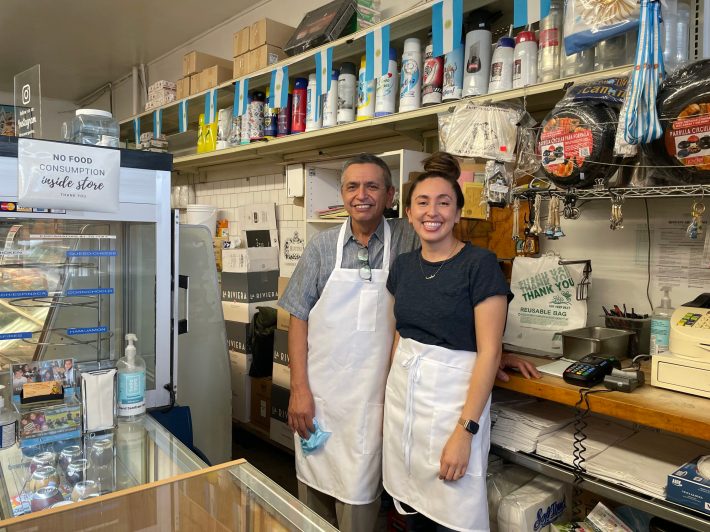 Edward Ahamad and his daughter Melissa Ahamad at Rincon Argentino in Glendale.