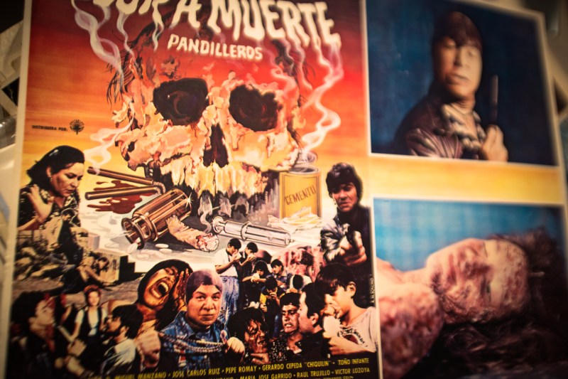 Mexican vintage film art. Photo by Noe Adame for L.A. TACO.