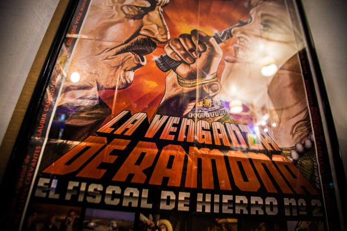 Mexican vintage film art. Photo by Noe Adame for L.A. TACO.