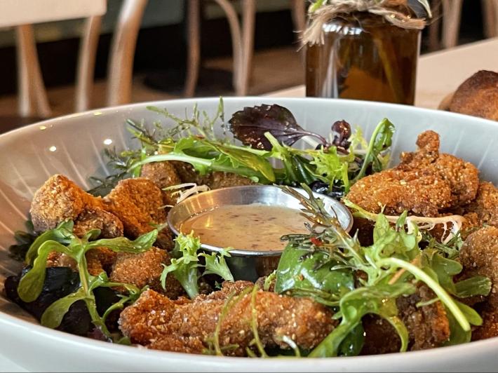 Jackfruit crab cakes.