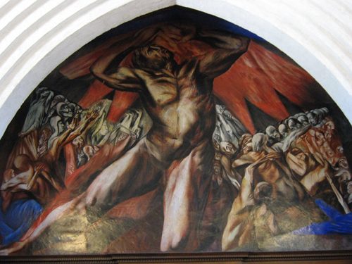 prometheus mural orozco