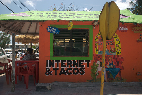 Internet and Tacos Photo by Dro!d via Flickr