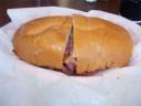 pastrami sandwich at johnnies