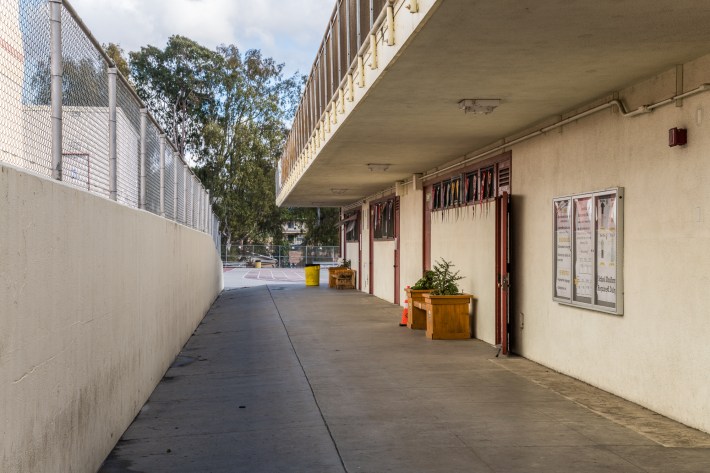 The Hollenbeck Middle School campus Photo by Jared Cowan for L.A. Taco