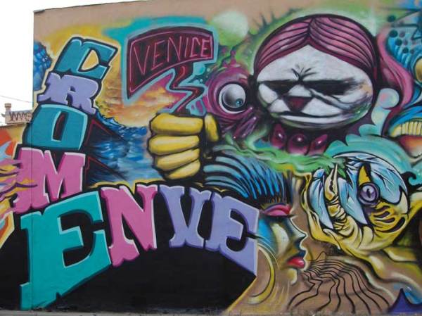 Miami graffiti in Los Angeles