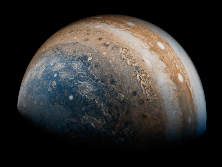 The planet Jupiter