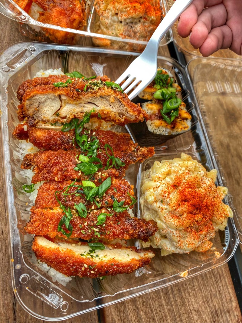 Kimchi butter chicken katsu. Photo via Shootz.