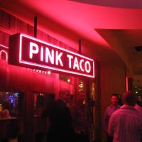Pink taco sign
