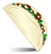 small single taco emoji