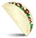 small single taco emoji
