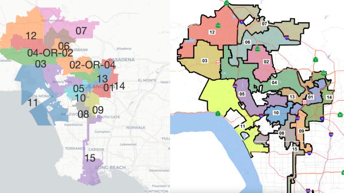 redistricting map